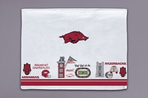Arkansas Razorbacks Kitchen Towel