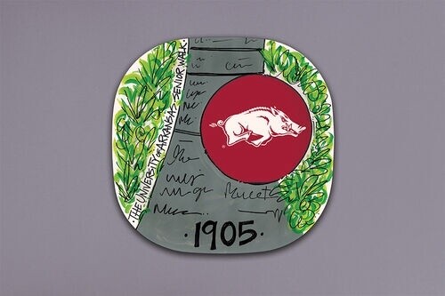 Arkansas Razorback Plate 1905