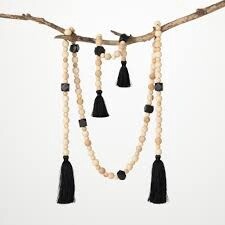 Wood Bead Garland