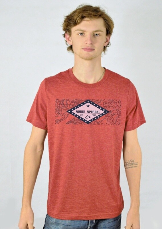 Arkie Topo Flag T Shirt