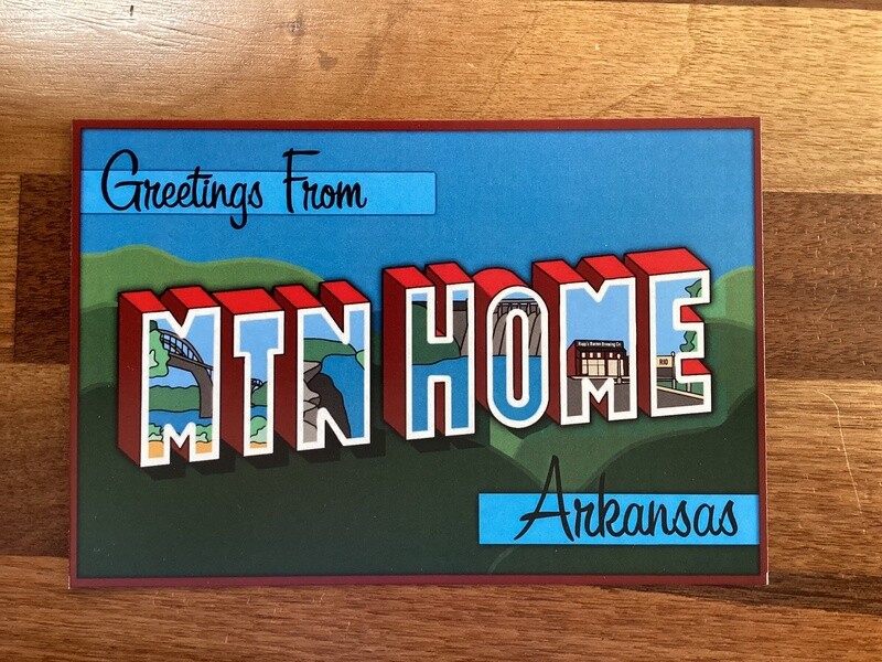 Mountain Home Postcard