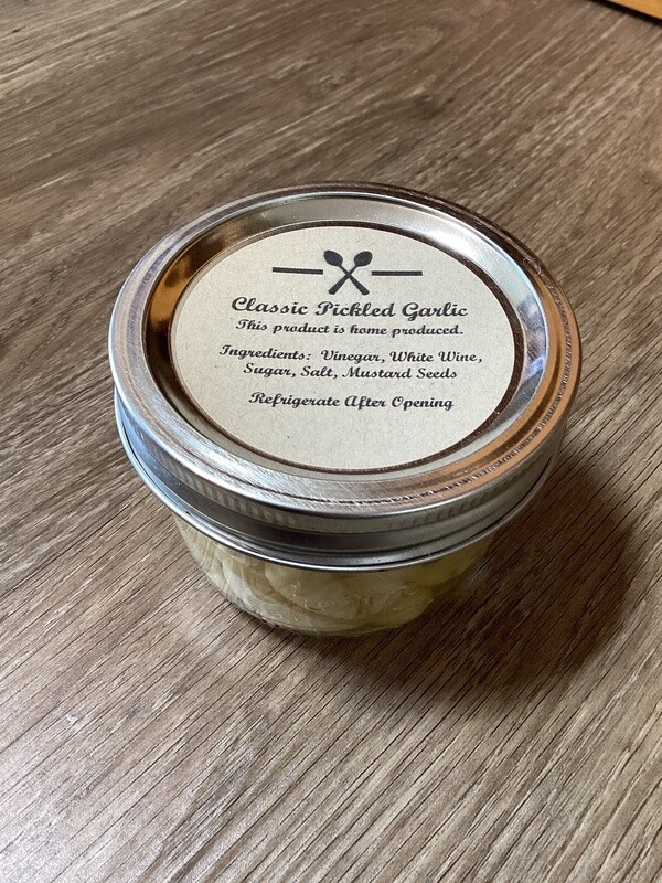 Locally Made Pickled Garlic