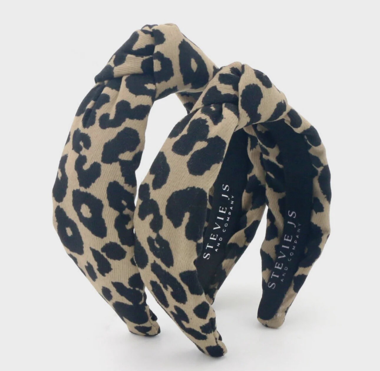 Knotted Headband, Style: Leopard
