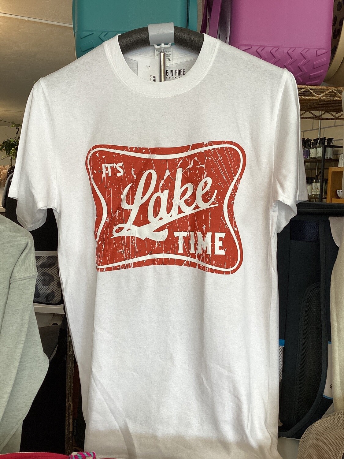 Its Lake Time Tshirt, Size: Small