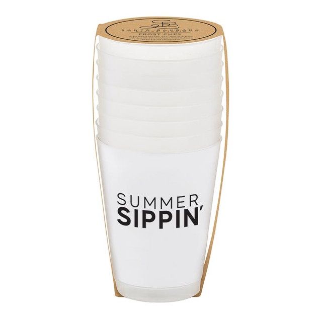 Summer Sippin Frosted Cup