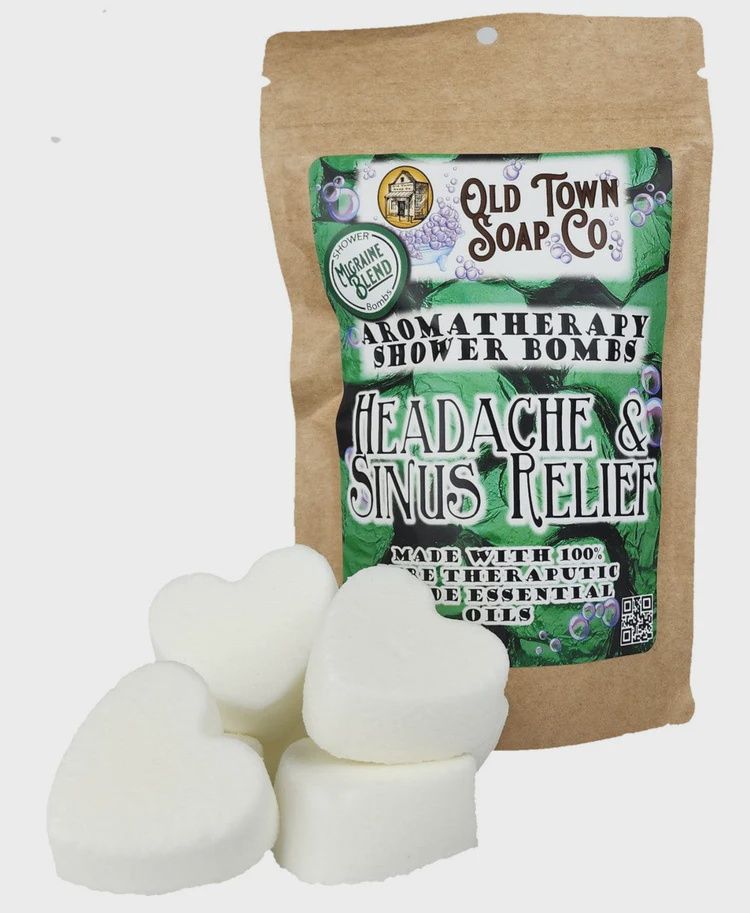 Shower Bombs 8-Pack, Scent: Headache&amp;Sinus