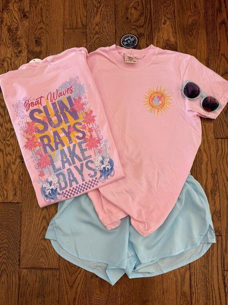 Boat Waves Tshirt, Size: Small