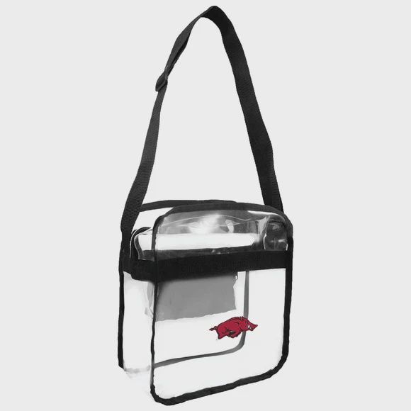 AR Razorbacks Clear Bags
