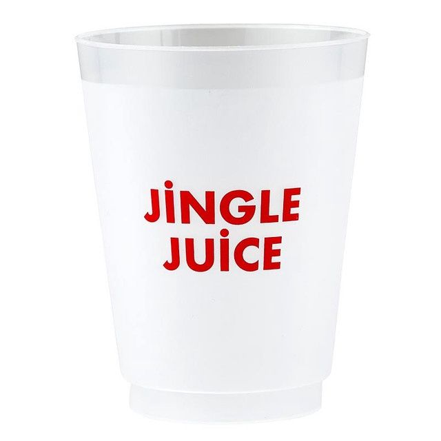Holiday Frosted Cups, Style: Jingle Juice