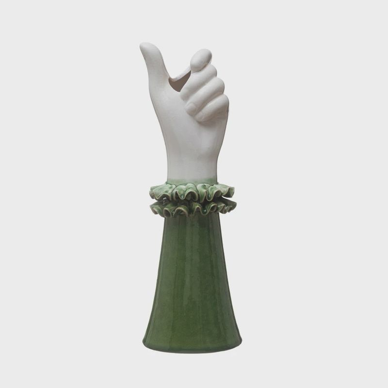 Hand Shaped Vase