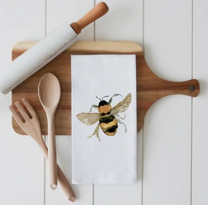 Bumble Bee Tea Towel