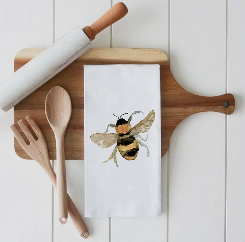 Bumble Bee Tea Towel