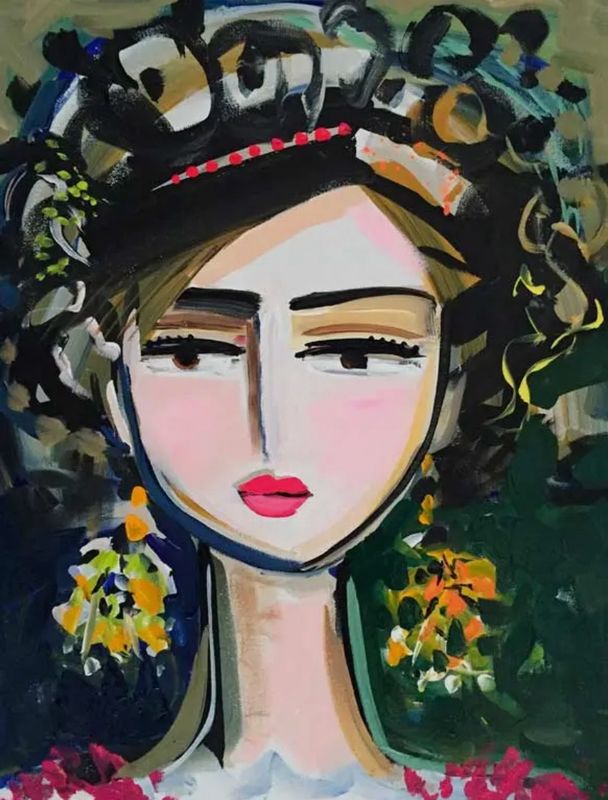 She is Fierce Canvas