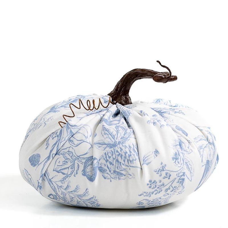 Gloria Pumpkin Cream/Blue