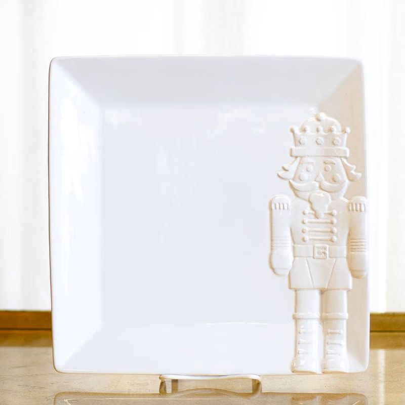 Royal Nutcracker Embossed Platter