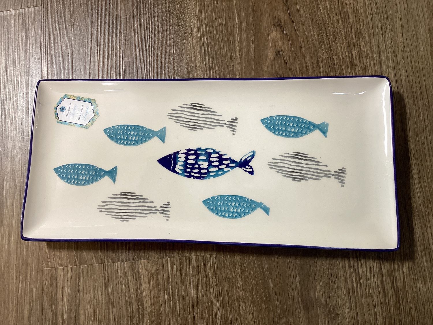 Rectangle Fish Platter  6.5&quot;x14&quot;