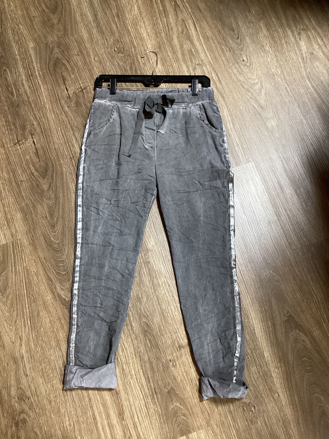 Ribbon Pant, Color: Gray