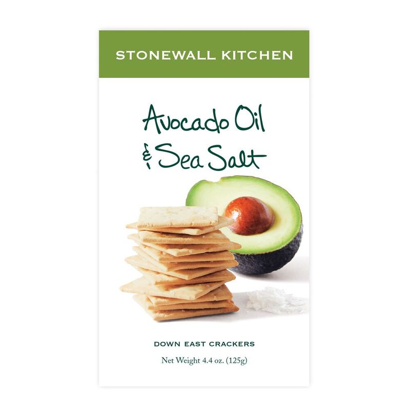 Avocado Oil &amp; Sea Salt Cracker 4 oz