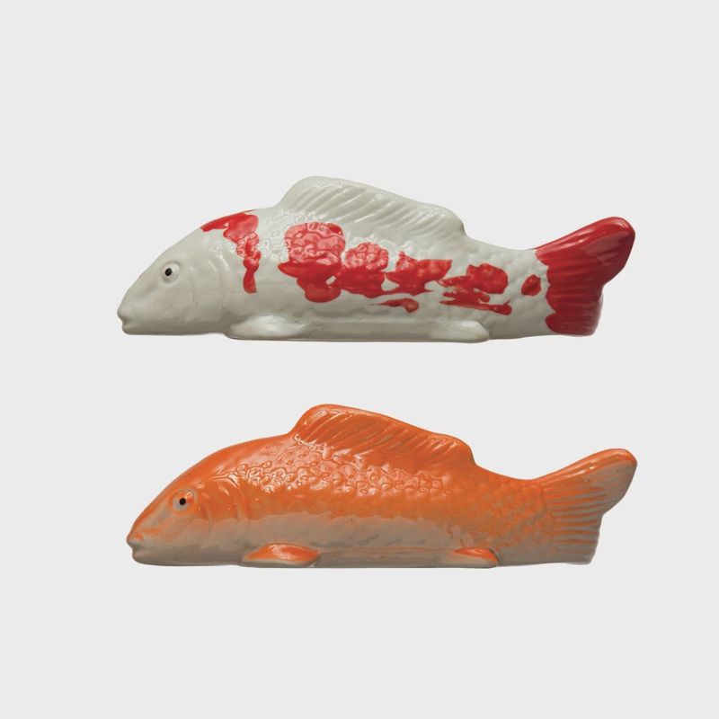 Stoneware Floating Fish