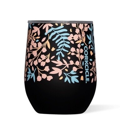 Stemless 12oz Radiant Garden