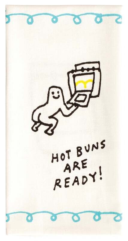 Dishtowel Hot Buns Are Ready