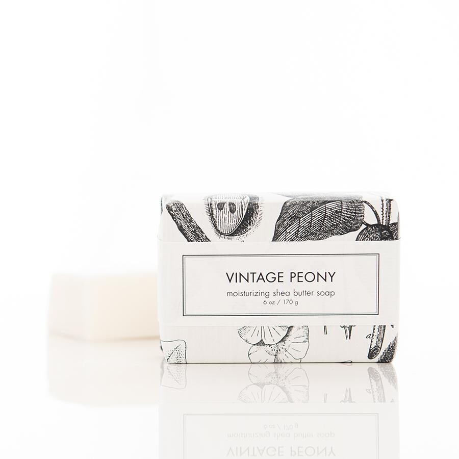 Shea Butter Soap Vintage Peony