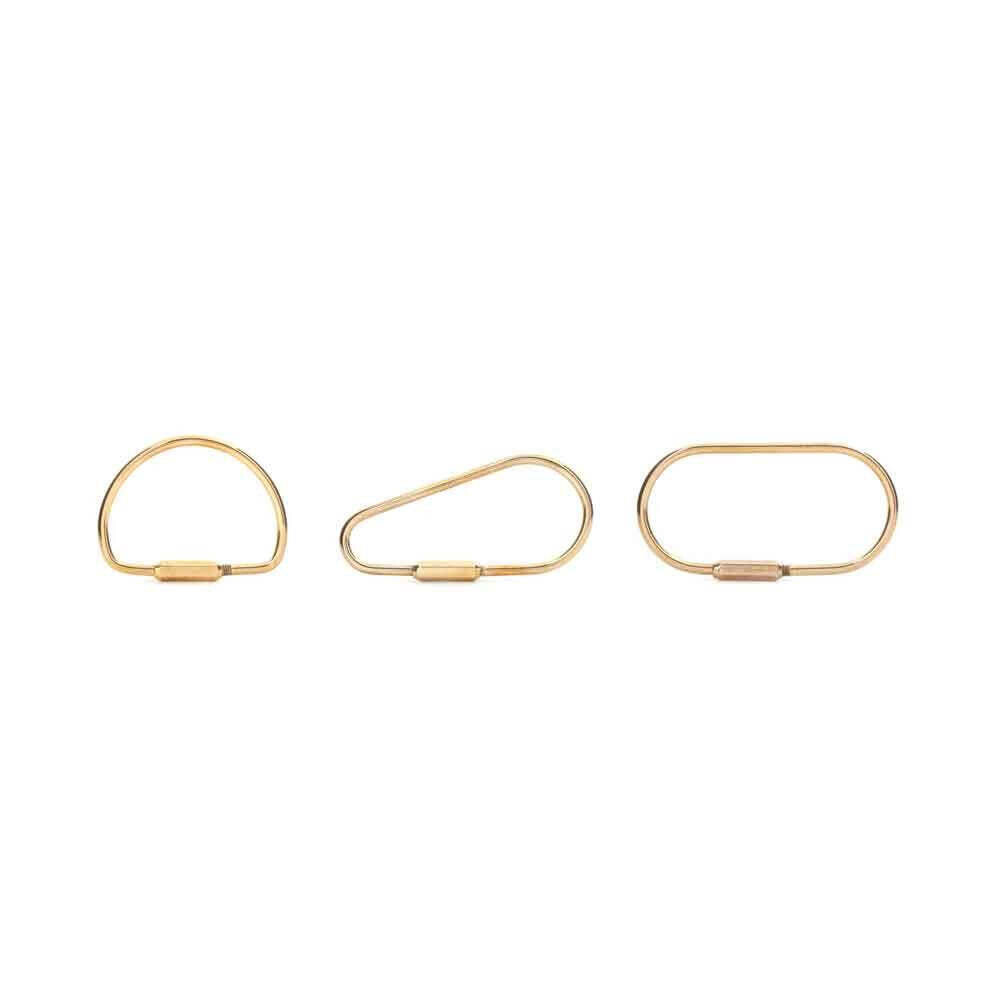 Brass Key Ring Assorted