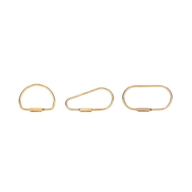 Brass Key Ring Assorted