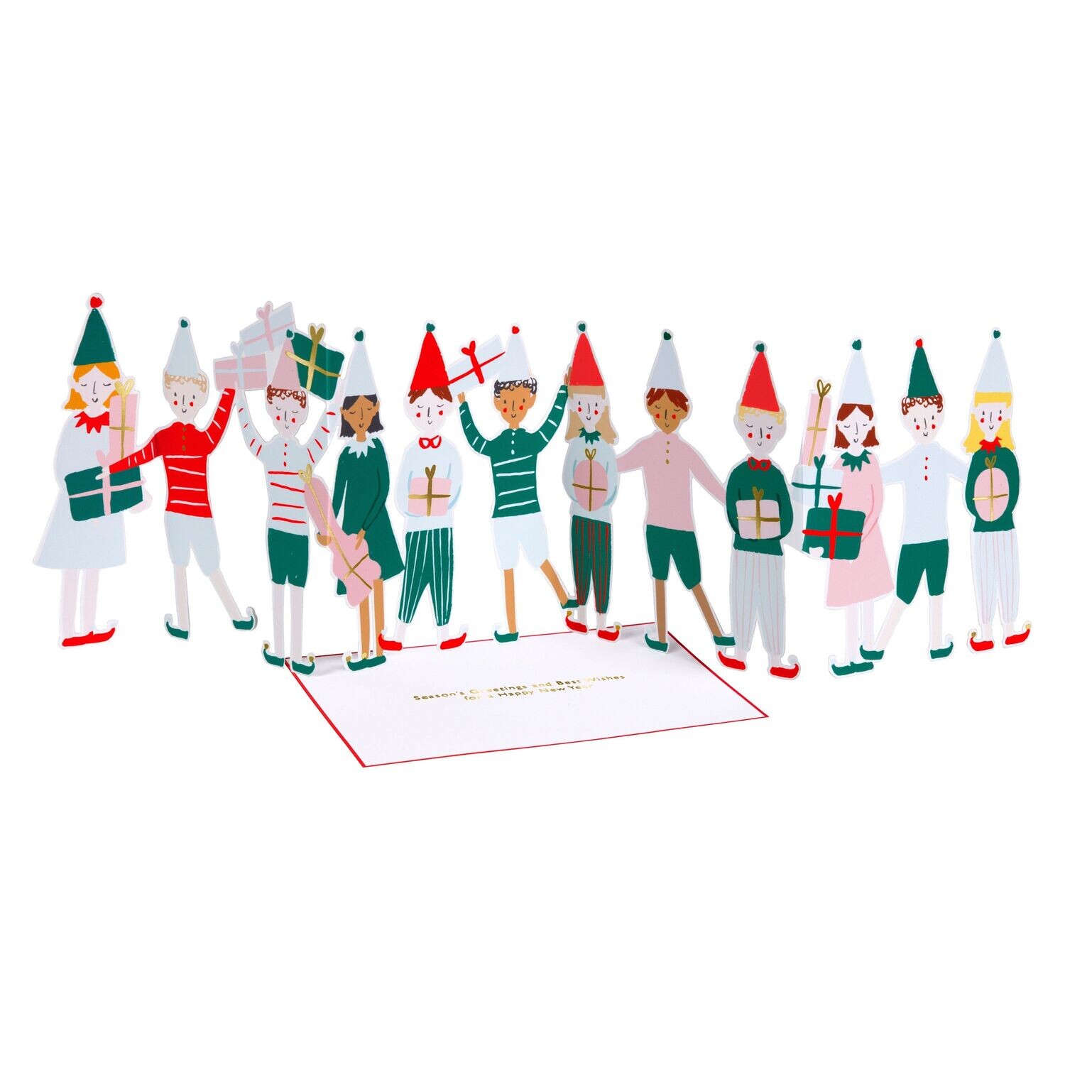 Christmas Concertina Elves