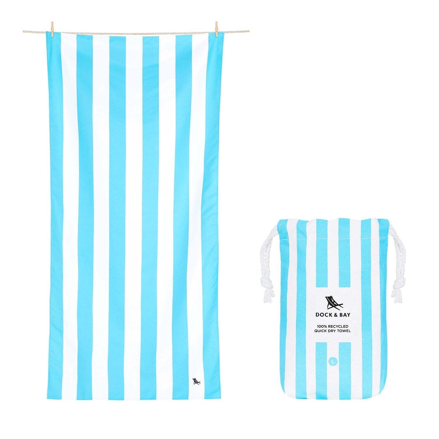 Beach Towel Tulum Blue