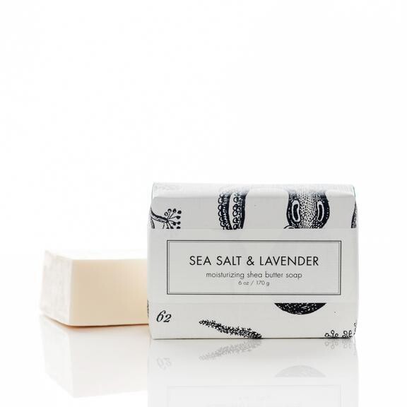 Shea Butter Soap Sea Salt &amp; Lavender