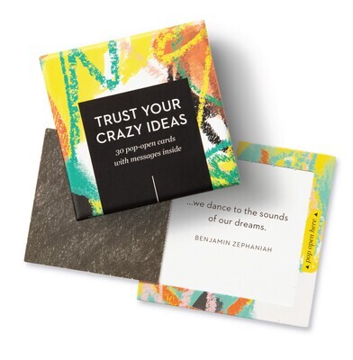 ThoughtFulls Pop-Open Cards Trust Your Crazy Ideas