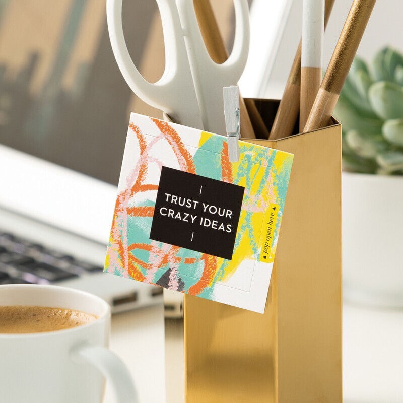 ThoughtFulls Pop-Open Cards Trust Your Crazy Ideas
