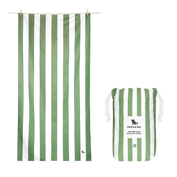 Beach Towel Cayman Olive