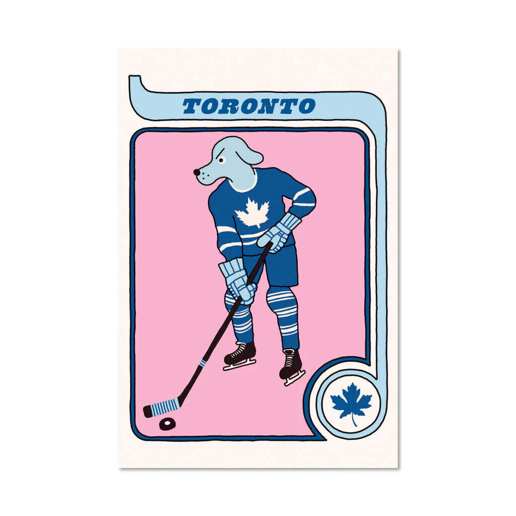Postcard Toronto Hockey