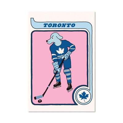 Postcard Toronto Hockey
