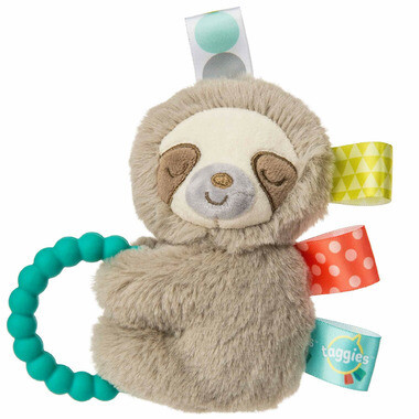 Teether Rattle Taggies Molasses Sloth