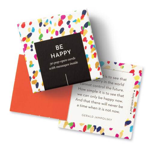 ThoughtFulls Pop-Open Cards Be Happy