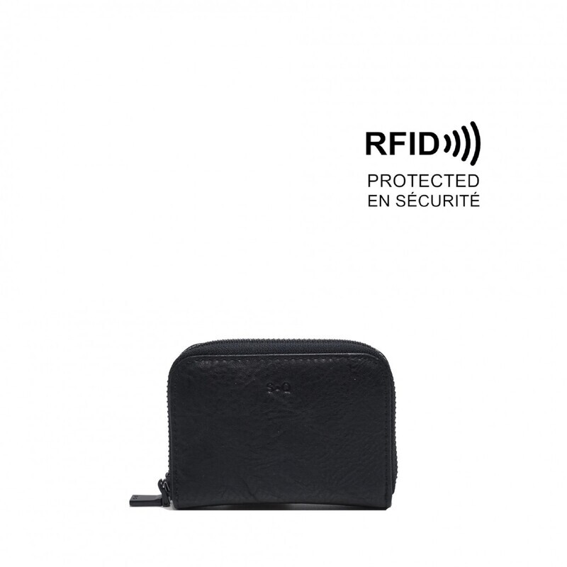 Iva Card Case Black