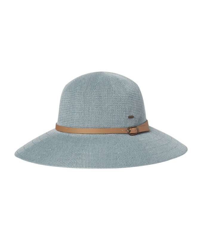 Wide Brim Hat Leslie Mid Blue