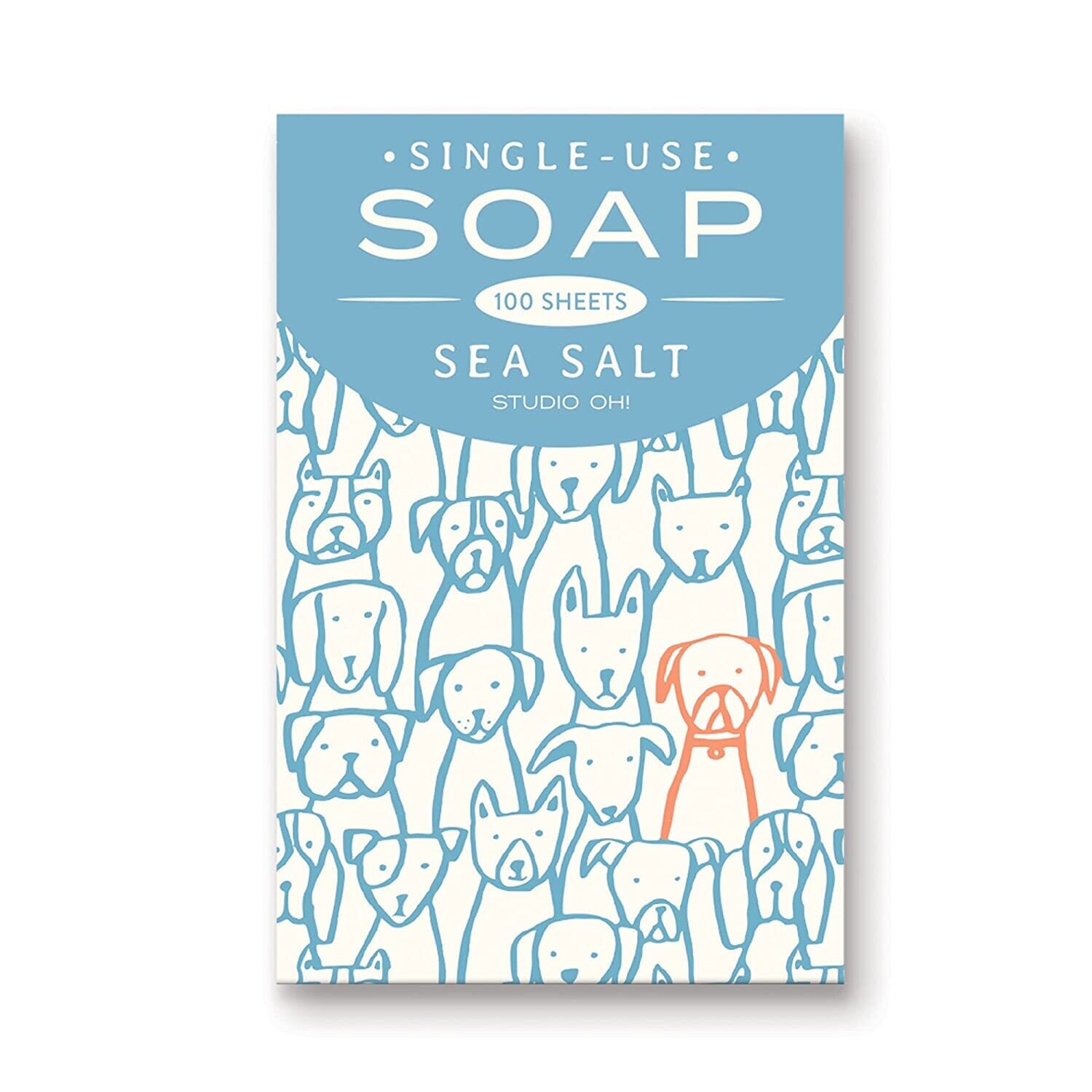 Single Use Soap Sheets Puppy Pile Sea Salt