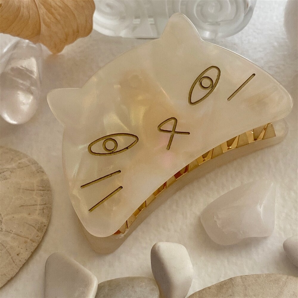 Hair Clip &quot;Miser&quot; Grumpy Cat