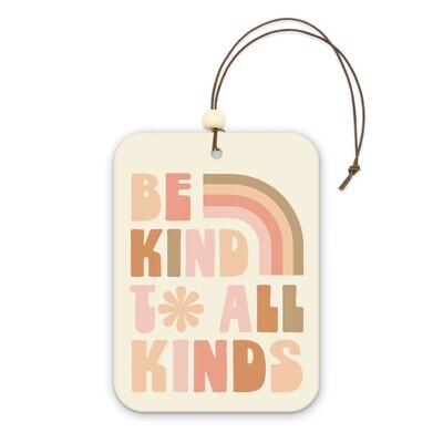 Car Air Freshener Pack of 2 Be Kind to All Kinds