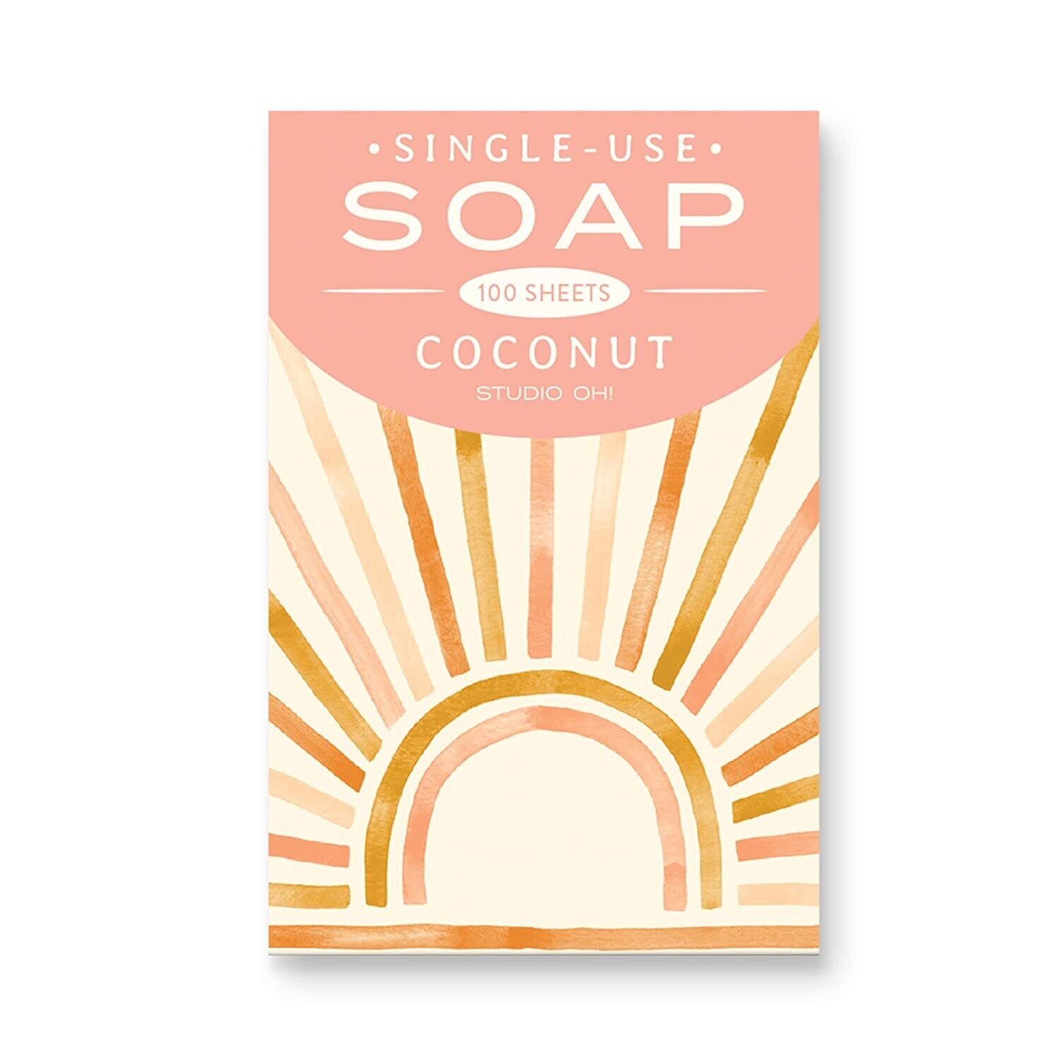 Single Use Soap Sheets Sunny Skies Ahead Coconut