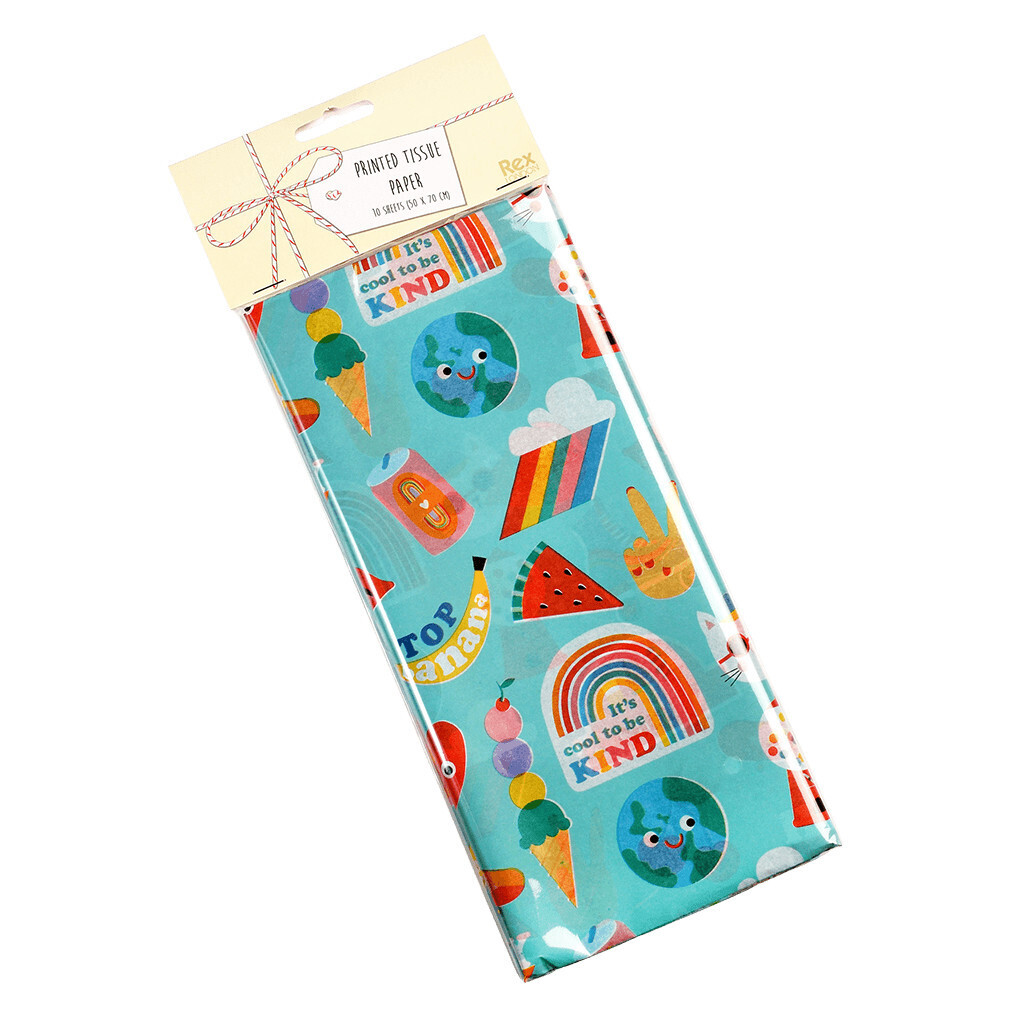Tissue Paper 10 Sheets Top Banana