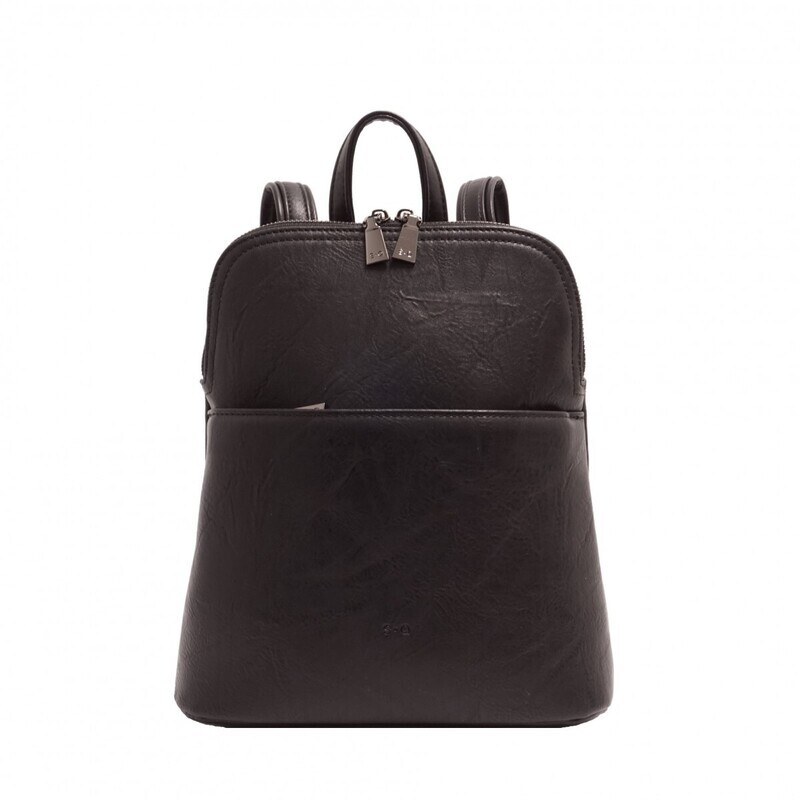 Maggie Convertible Backpack Black