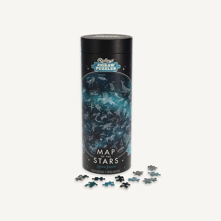 1000 Piece Puzzle Map of the Stars