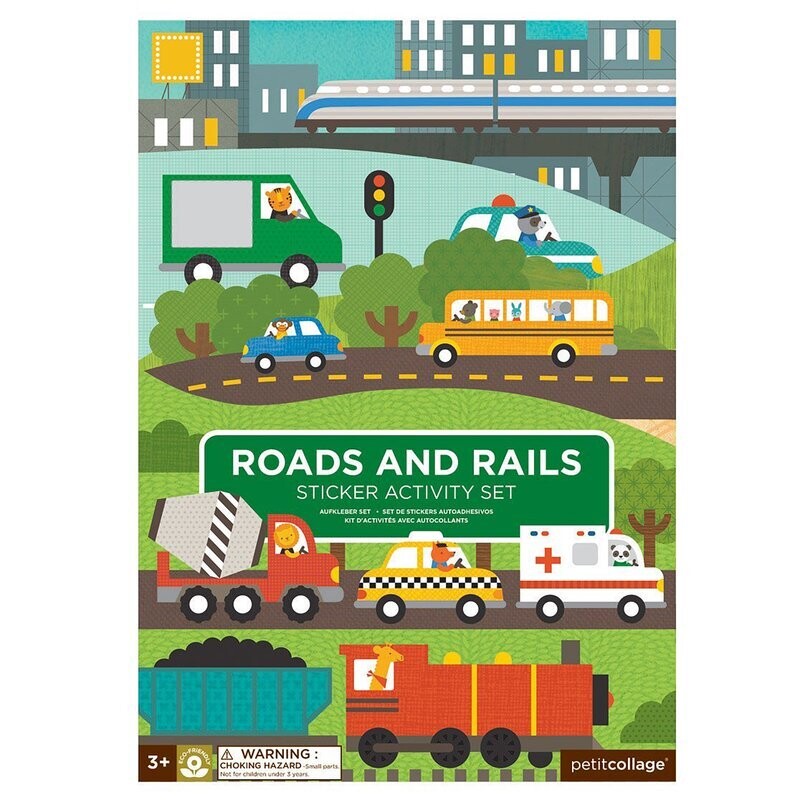 Sticker Activity Set Roads and Rails
