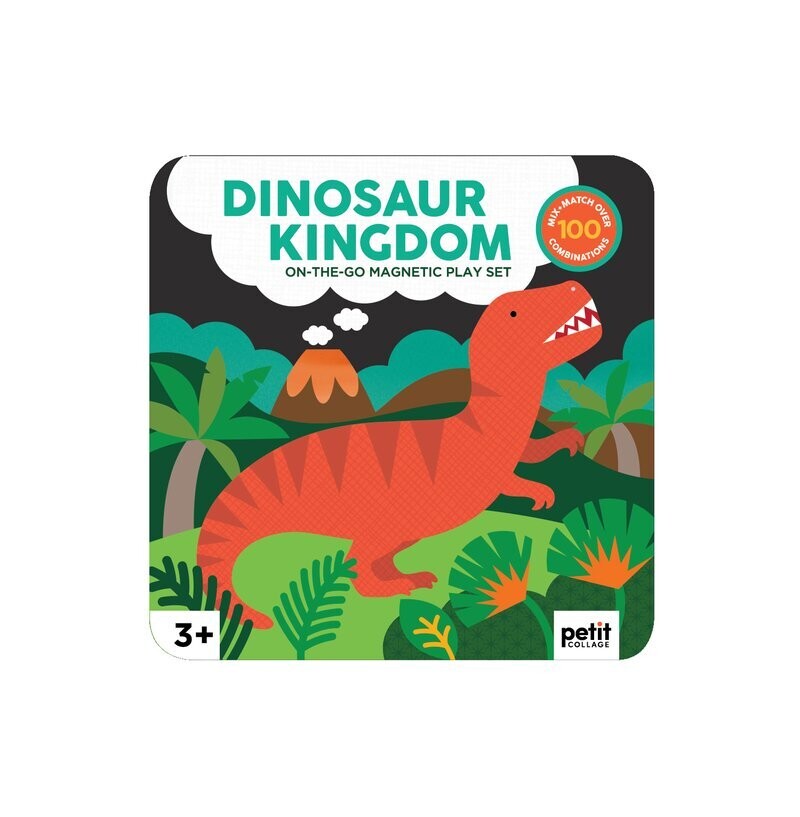 Magnetic Play Set Dinosaurs