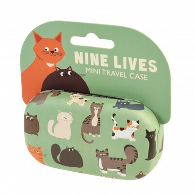 Mini Travel Case Nine Lives